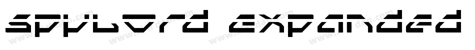 Spylord Expanded Italic字体转换